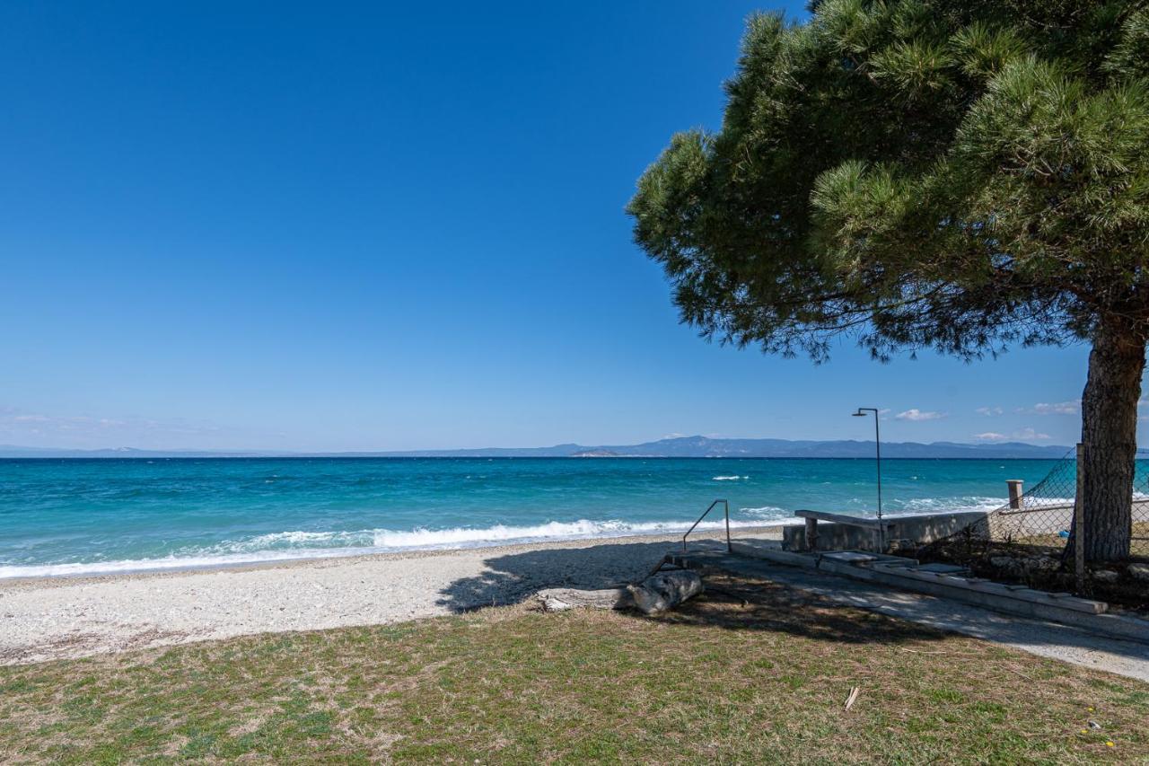 #Flh - Amalthia & Αthena Beachfront Houses In Pefkohori Exterior foto